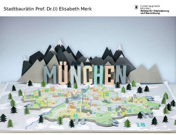 Vortrag der Münchner Stadtbaurätin Prof. Dr. Elisabeth Merk
