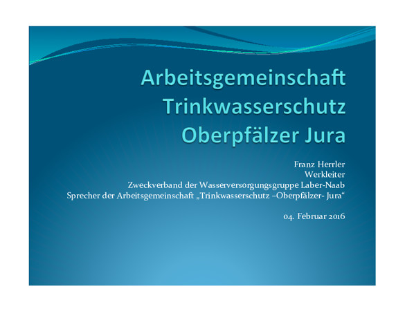 Vortrag Franz Herrler