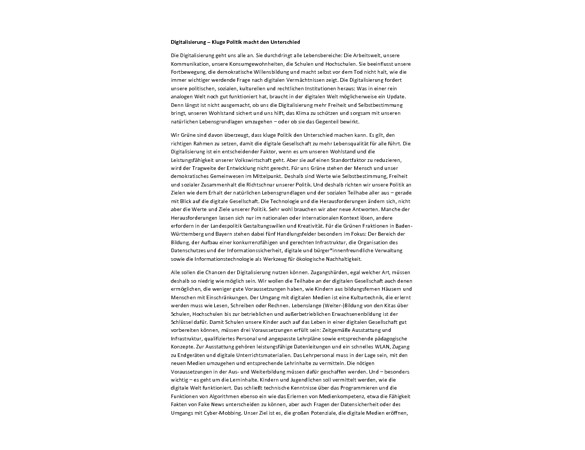 Digitalisierung – Kluge Politik macht den Unterschied