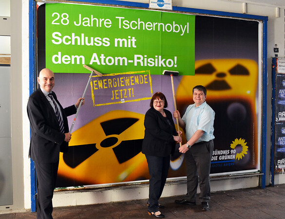 28 Jahre Tschernobyl:  Schluss mit dem Atomrisiko