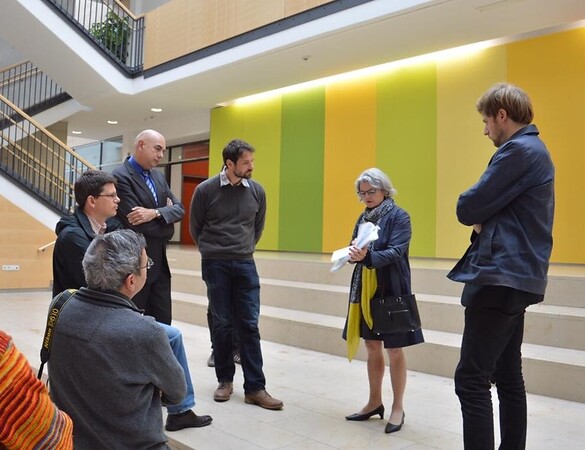 Treffen der grünen Landesarbeitsgemeinschaften Energie und Verkehr-Planen-Bauen in Ansbach