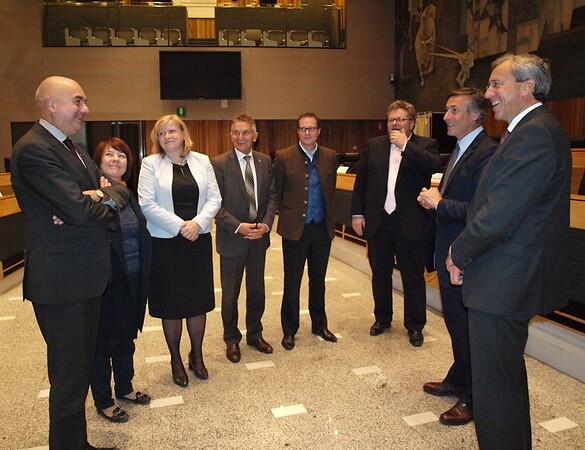 Bayern und Südtirol reden über Flüchtlings- und Europakrise