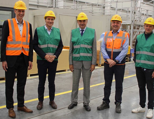 Die GRÜNEN informieren sich über das TSB und maxmodul