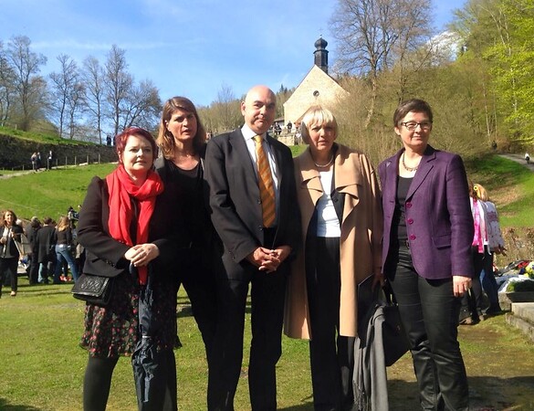 Gedenkakt zum 70. Jahrestag der Befreiung des Konzentrationslagers Flossenbürg