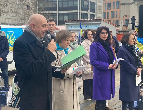 Unterstützung Deutschlands für die Ukraine angemahnt!