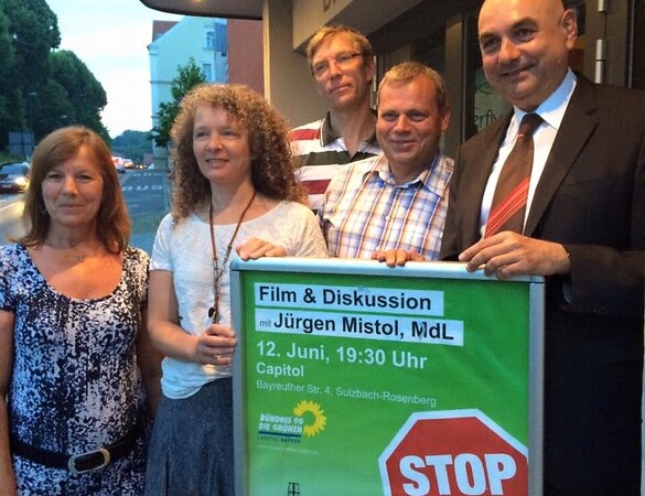 Abschluss der grünen Frackingtour durch Bayern