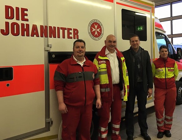 Auf Rettungseinsatz bei den Johannitern