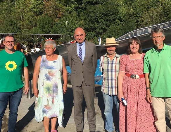 Beim Grünen Kreisverband Forchheim zu Gast