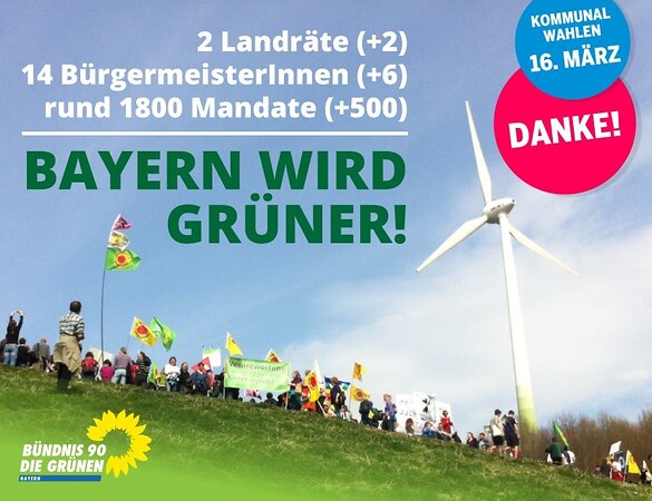 Grüne stellen erstmals zwei Landräte