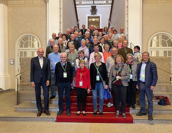 Zu im Besuch im Landtag