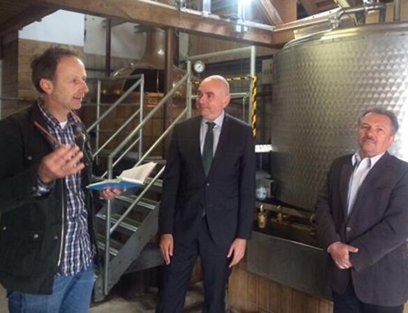 Besuch des Kommunbrauhauses in Neuhaus (Landkreis Neustadt an der Waldnaab)