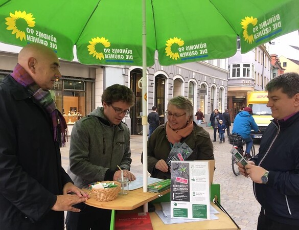 Aktionstag zum Volksbegehren gegen Flächenfraß