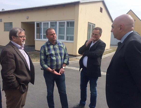 Besuch in der Weidener Gemeinschaftsunterkunft