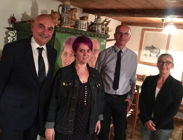 Zu Gast beim Grünen Kreisverband Cham