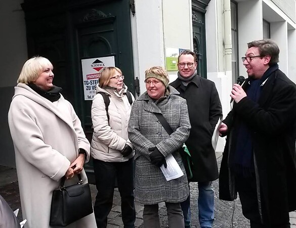 Claudia Roth in Regensburg