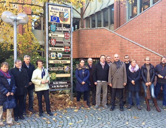 Grüne touren durch Weiden
