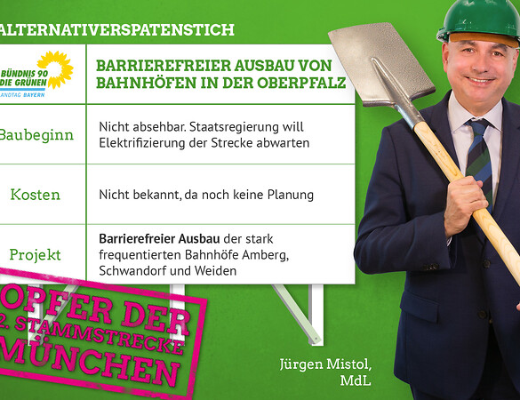 Grüne Kritik an CSU-Verkehrspolitik