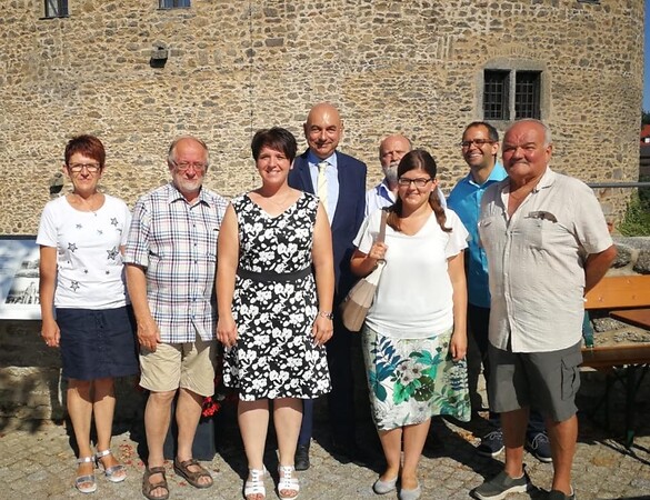 Besichtigung der Burg Falkenberg