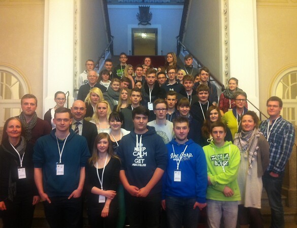 Fahrt in den Bayerischen Landtag