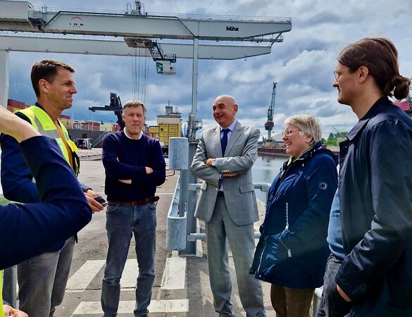 Der Hafen ist viel mehr als nur Schifffahrt.“