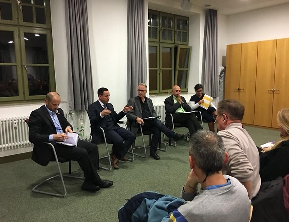 Podiumsdiskussion „Flucht, Arbeit und Integration“