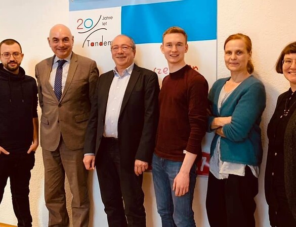 Mit Florian Siekmann bei Tandem in Regensburg