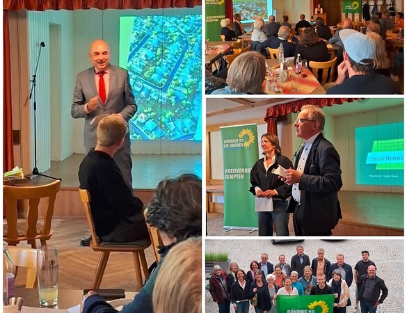 Grüne aus Kempten und dem Oberallgäu diskutieren innovative Wohnraumstrategien