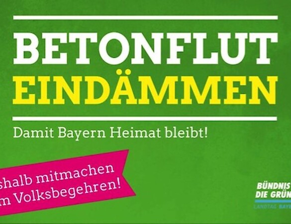 Heimat bewahren - Flächenverbrauch senken,