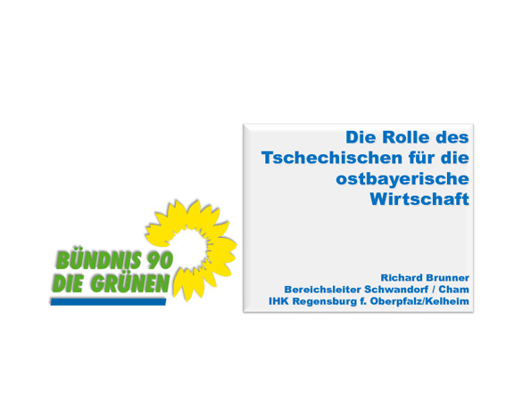 Vortrag „Die Rolle des Tschechischen für die ostbayerische Wirtschaft“ von Richard Brunner