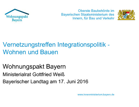 Präsentation Gottfried Weiß