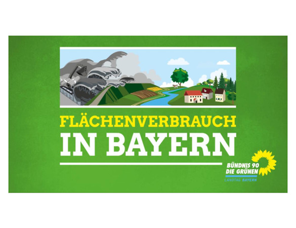 Präsentation Flächenverbrauch in Bayern