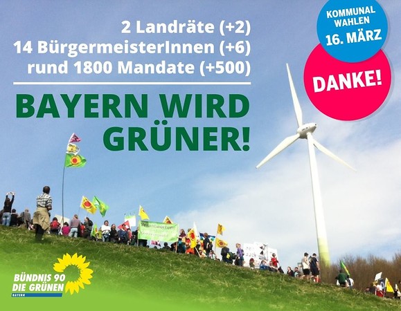 Grüne stellen erstmals zwei Landräte