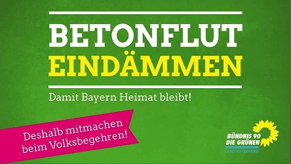 Heimat bewahren - Flächenverbrauch senken,
