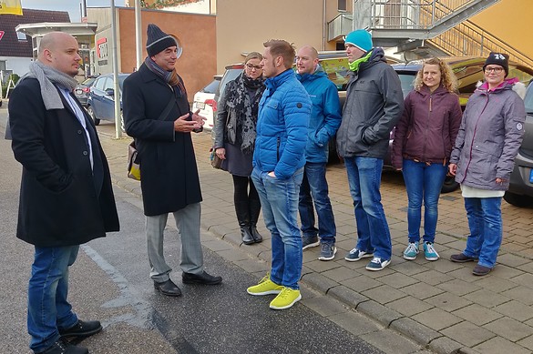 Verkehrssituation am Kindergarten