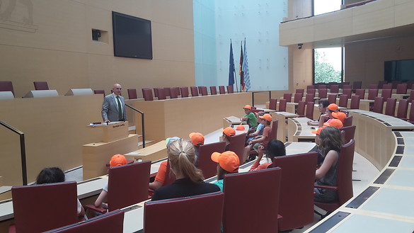 Zu Besuch im Landtag