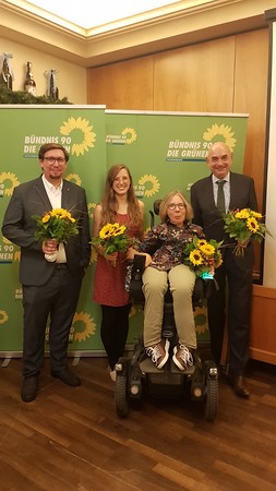 Jürgen Mistol tritt mit Grünem Rückenwind den Landtagswahlkampf an