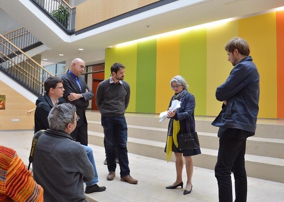 Treffen der grünen Landesarbeitsgemeinschaften Energie und Verkehr-Planen-Bauen in Ansbach