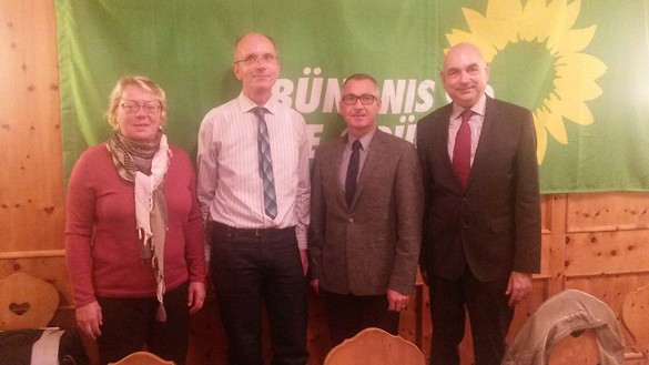 Zu Gast beim grünen Kreisverband Cham