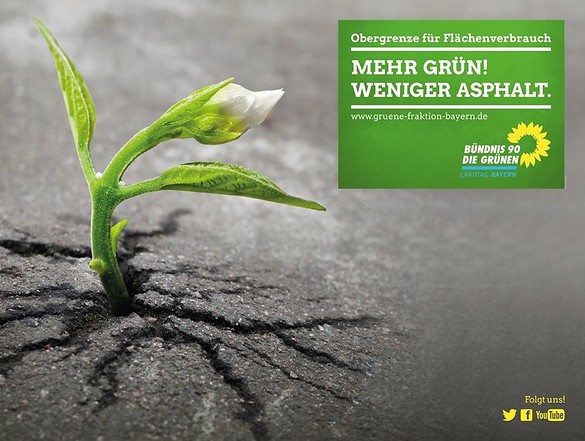 Mehr Grün! Weniger Asphalt!
