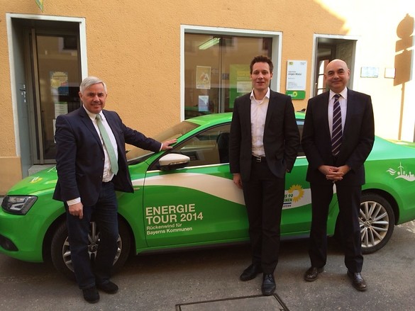 Grüne Energietour in der Oberpfalz unterwegs