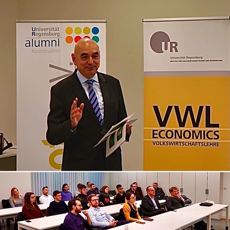 Power Lunch an der Uni Regensburg