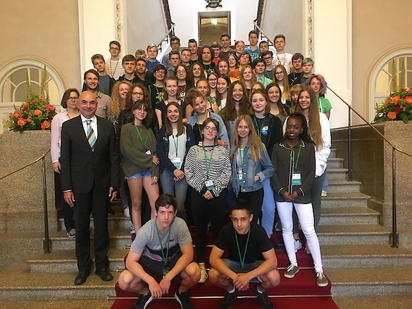 Besuch im Bayerischen Landtag