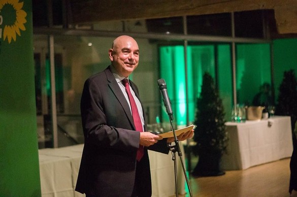 Grüner Abend in Regensburg