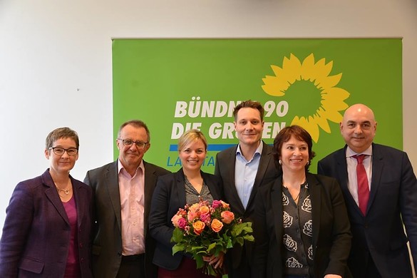 Die grünen Landtagsfraktion in Bayern hat gewählt