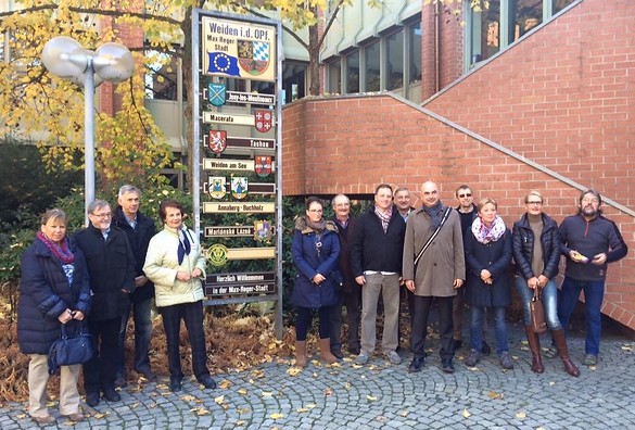 Grüne touren durch Weiden