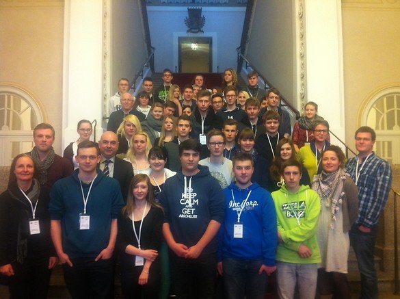 Fahrt in den Bayerischen Landtag