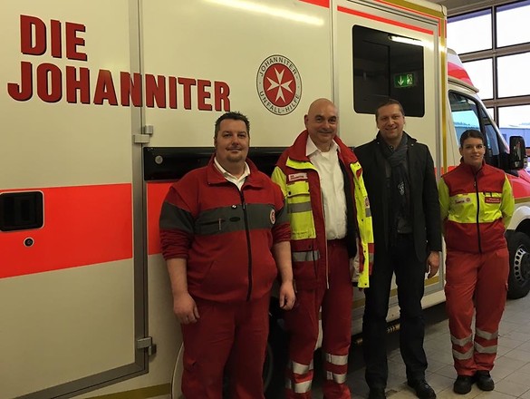 Auf Rettungseinsatz bei den Johannitern