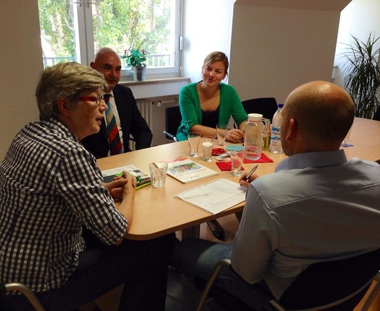 Besuch bei der AWO München zum Thema Fanprojekte