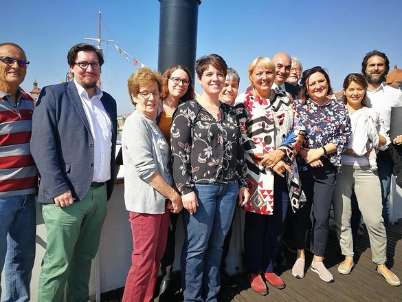 Claudia Roth in Regensburg unterwegs