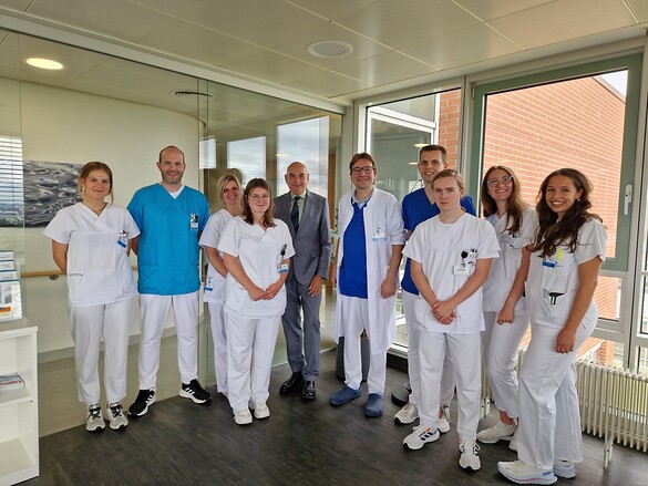 Interprofessionelle Zusammenarbeit auf Augenhöhe im Klinikum